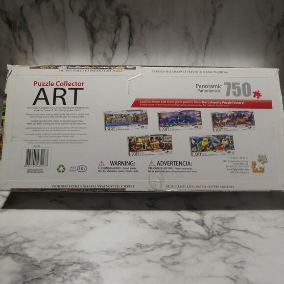 Puzzle Collector ART Howard Robinson Panoramic 750‎ Pieces New Jigsaw - Picture 10 of 12